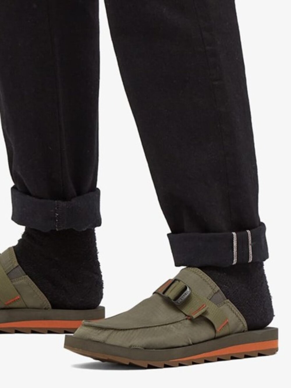 Merrell Alpine Clogs Slip On Mules Olive Green Neoprene Women's Size 8.5 NEW